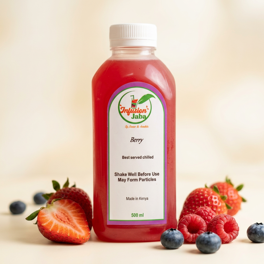 Berry Bliss — Infusion Jaba Juice bottle
